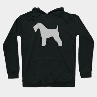 Kerry Blue Terrier Silhouette Hoodie